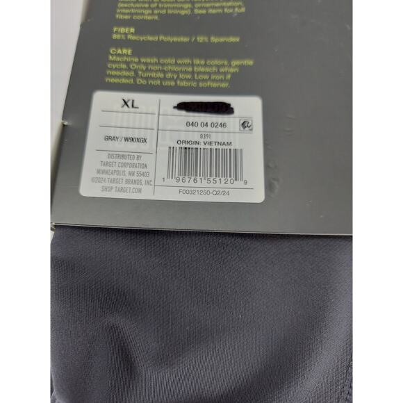 All In Motion New Men's Heavyweight Thermal Pants Gray Stretch XL - Picture 3 of 5